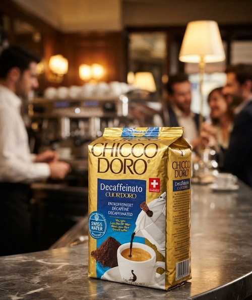 Кава мелена Chicco d'Oro Decaffeinato 250 г 100% арабіка без кофеїну середнє обсмаження - Фото 8 Кава мелена Chicco d'Oro Decaffeinato 250 г 100% арабіка без кофеїну середнє обсмаження - зображення 8