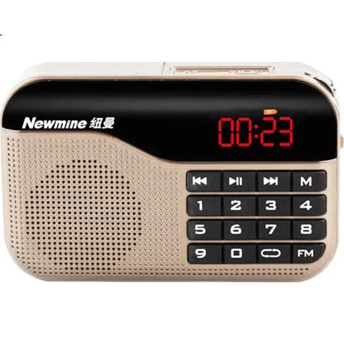 Портативная колонка Newmine N63 с функцией FM-радио Red - изображение 2