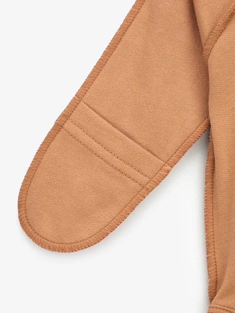 Боді на запах для малюків Тімі Т12/1-Фт56 56 см Бежевий shop (4820000276412) - Фото 3 Боді на запах для малюків Тімі Т12/1-Фт56 56 см Бежевий shop (4820000276412) - изображение 3