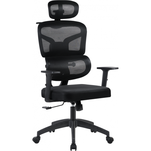 Офисное эргономичное кресло GT Racer B-339 Black - Фото 1 Офисное эргономичное кресло GT Racer B-339 Black - изображение 1