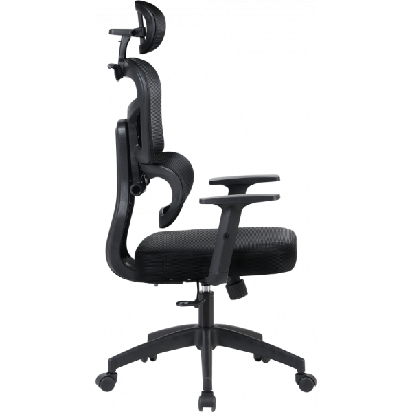 Офисное эргономичное кресло GT Racer B-339 Black - Фото 3 Офисное эргономичное кресло GT Racer B-339 Black - изображение 3