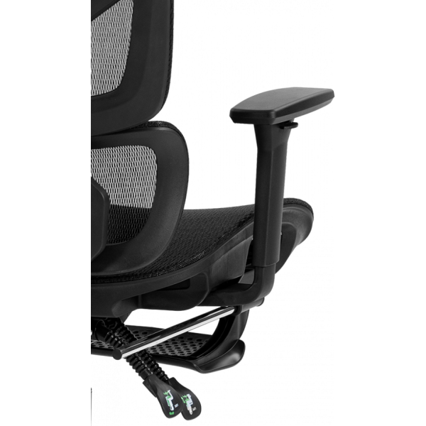 Офісне ергономічне крісло GT Racer B-5865 Black - зображення 3