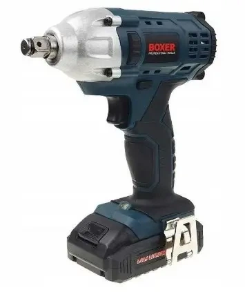 Набор аккумуляторных инструментов Boxer SR 033 3 в 1 24 В 3 Ah с двумя аккумуляторами дрелью шуруповертом ударным гайковертом 250 Нм аккумуляторной отверткой и кейсом - изображение 6