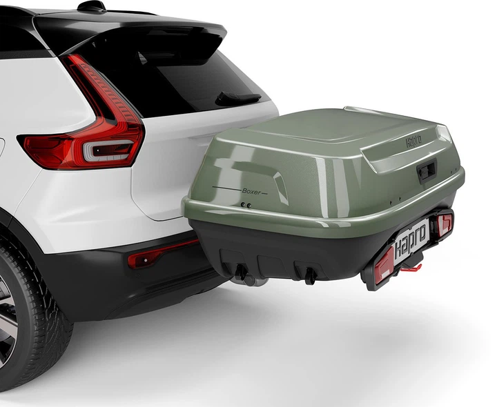 Бокс на фаркоп із кріпленням Hapro Boxer L (Sage Green) 37501 + Hapro Frame 37330 (HP 37501-37330) - зображення 2