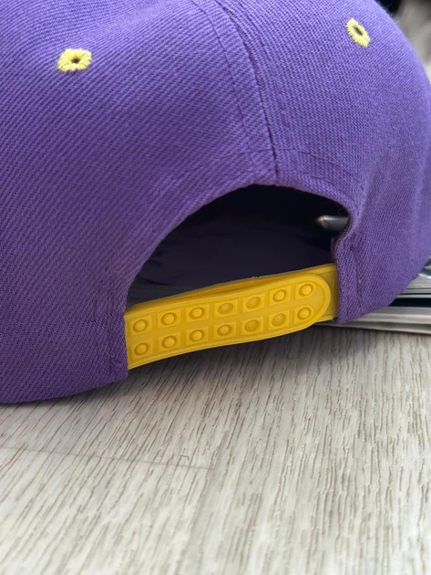 Кепка снепбек (Snapback) Нью-Йорк NY Фіолетовий з жовтим 56-61р (9105) - зображення 4