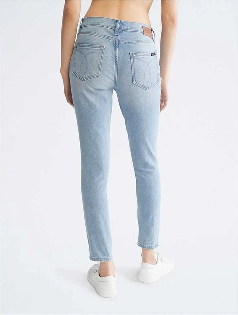 Женские джинсы-скинни Calvin Klein 1159802710 (Голубой, 33) - изображение 3
