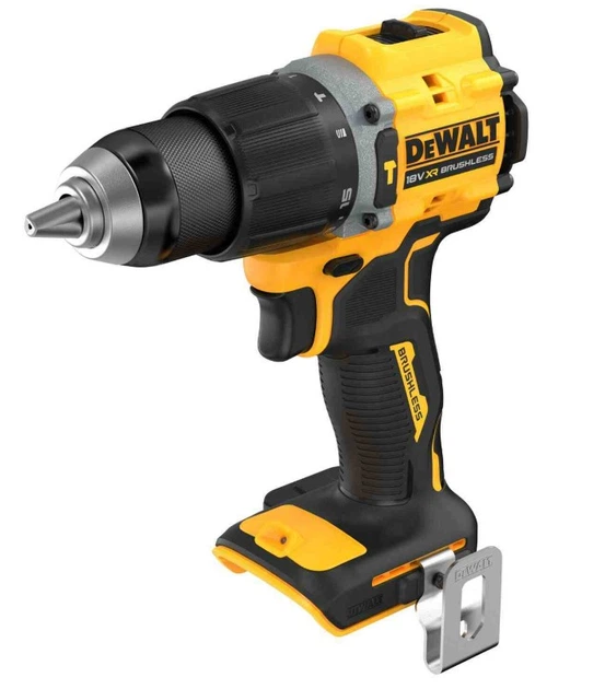 Дрель-шуруповерт DeWALT аккумуляторная безщеточная ударная без АКБ и ЗУ DCD799NT - изображение 3