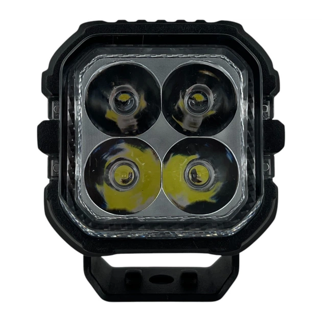 LED фара W3020 S далекий 20W (72х72х50 мм) 1300Lm квадрат - зображення 2