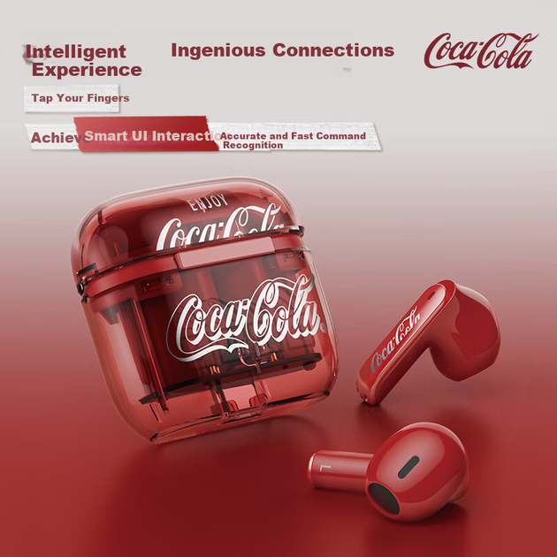 Наушники Coca-Cola T36S Wireless Bluetooth - изображение 2