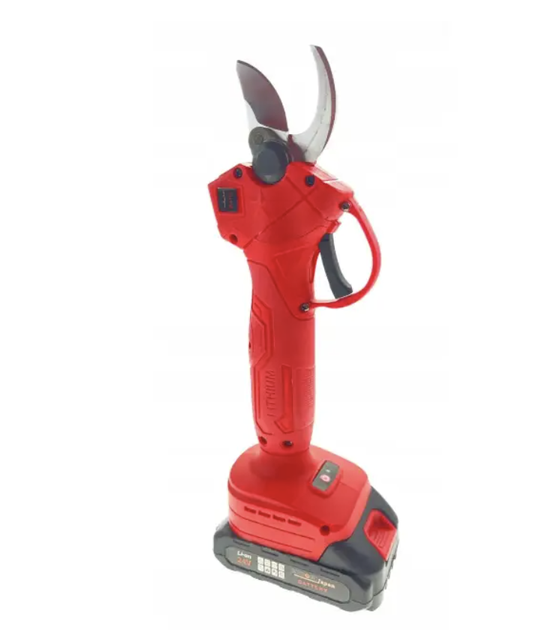 Аккумуляторный секатор BOXER BX-9001 24 В с бесщеточным двигателем, двумя батареями 2000 мА·ч, лезвиями SK5 и диаметром резки до 30 мм - изображение 4