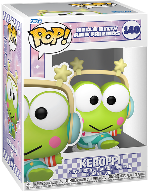 Фигурка Funko Pop SANRIO — #140 Keroppi (K-Pop Outfit), Кероппи в К-Рор аутфите - Фото 1 Фигурка Funko Pop SANRIO — #140 Keroppi (K-Pop Outfit), Кероппи в К-Рор аутфите - изображение 1