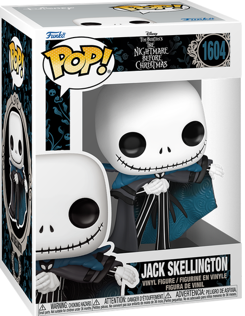 Фігурка Funko Pop! DISNEY: The Nightmare Before Christmas — #1604 Jack Skellington (Couture de Force), Джек Скеллінгтон (Висока мода) - Фото 1 Фігурка Funko Pop! DISNEY: The Nightmare Before Christmas — #1604 Jack Skellington (Couture de Force), Джек Скеллінгтон (Висока мода) - зображення 1