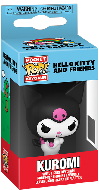Брелок Funko Pop! Keychain SANRIO: Kuromi — #85987 Куроми - Фото 1 Брелок Funko Pop! Keychain SANRIO: Kuromi — #85987 Куроми - изображение 1