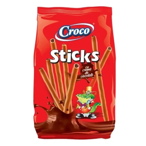 Палички Groco Sticks з шоколадною начинкою 80 г - Фото 1 Палички Groco Sticks з шоколадною начинкою 80 г - зображення 1