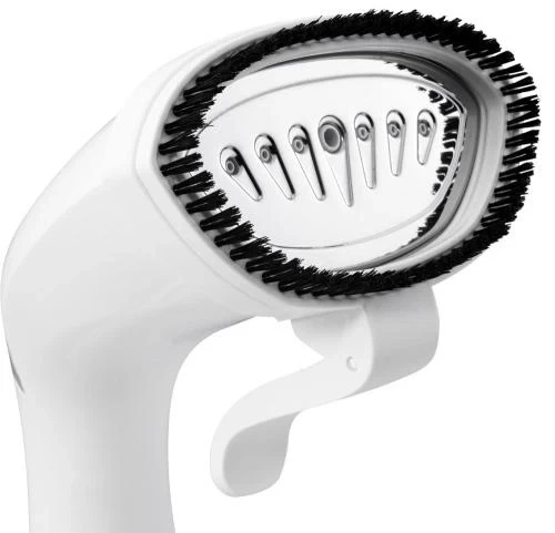 Відпарювач Liberton LHS-6904, White, 1600W, постійна пара 25 г/хв, 3 режими, об'єм бака для води 280мл, LED-дисплей, паровий удар, вертикальне та горизонтальне відпарювання, кліпса для брюк+щітка, антикрапля - зображення 6