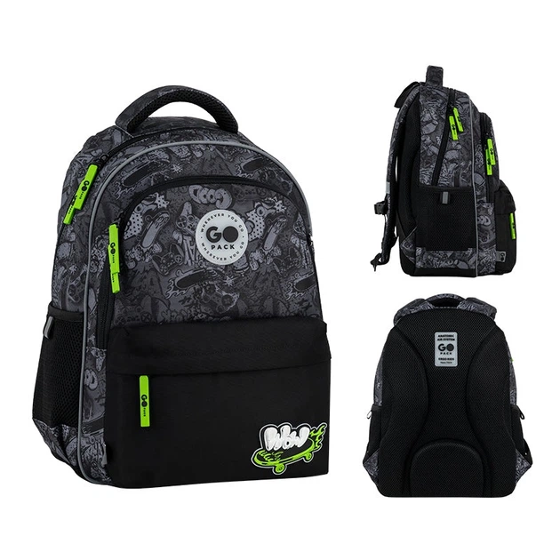 Рюкзак шкільний GoPack Education Wow Skate GO26-182M-7 - Фото 1 Рюкзак шкільний GoPack Education Wow Skate GO26-182M-7 - зображення 1