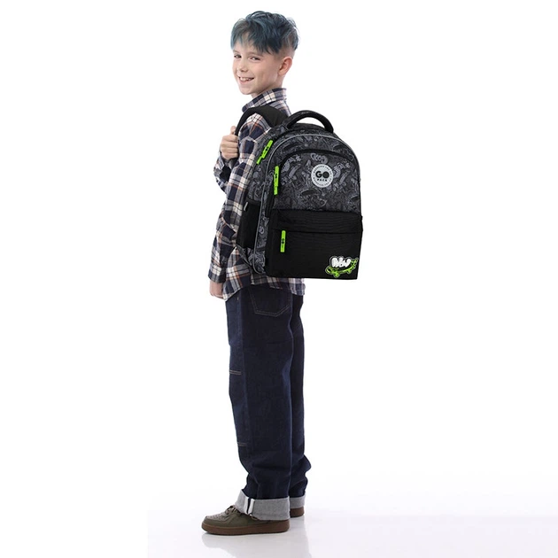 Рюкзак шкільний GoPack Education Wow Skate GO26-182M-7 - Фото 14 Рюкзак шкільний GoPack Education Wow Skate GO26-182M-7 - зображення 14