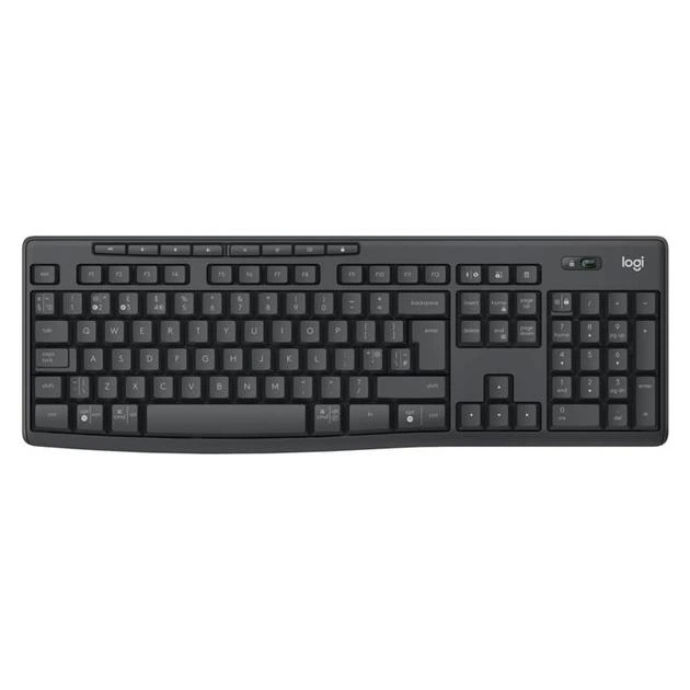 Комплект периферии Logitech Беспроводная USB Клавиатура и мышь Черный (MK370) - изображение 5