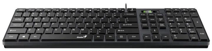Комплект клавиатуры и мыши Genius SlimStar USB Черный (C-126) - изображение 8