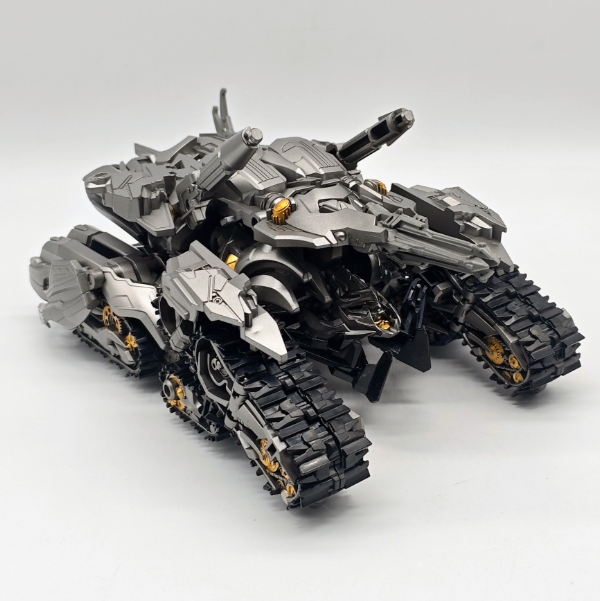 Робот-трансформер Мегатрон Металевий (Tank Megatron Commander) 29 см, зі світлом та зброєю (2966-26) - зображення 3