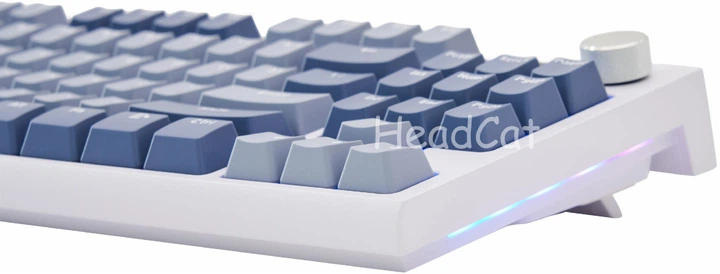 Ігрова Бездротова Механічна Клавіатура ATTACK SHARK K86 Lavander з TFT-дисплєм, RGB, 4000mAh, 2.4G/Bluetooth/Кабель, Українська розкладка - изображение 8