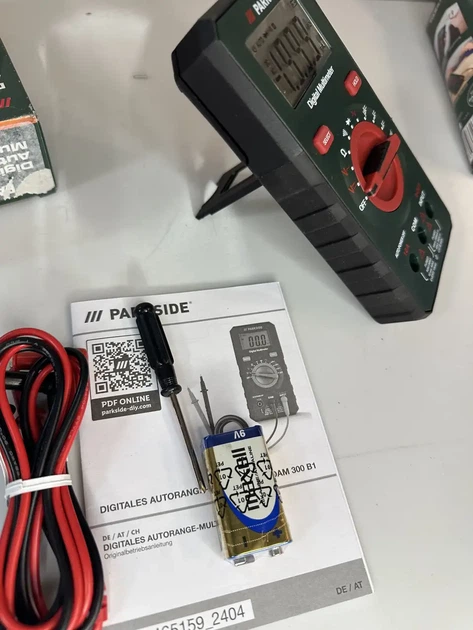 Цифровий мультиметр Parkside® Pdam 300 B1 (COPY) - изображение 4