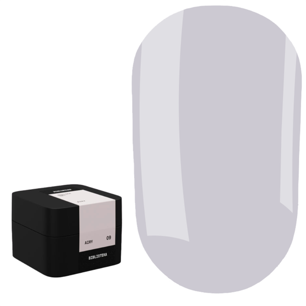 Гель моделирующий Biblioteka Builder Gel №09 Airy Воздушный 15 мл - Фото 1 Гель моделирующий Biblioteka Builder Gel №09 Airy Воздушный 15 мл - изображение 1