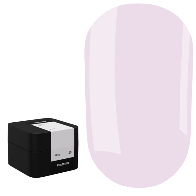 Гель моделирующий Biblioteka Builder Gel №10 Fair Светлый 30 мл - Фото 1 Гель моделирующий Biblioteka Builder Gel №10 Fair Светлый 30 мл - изображение 1