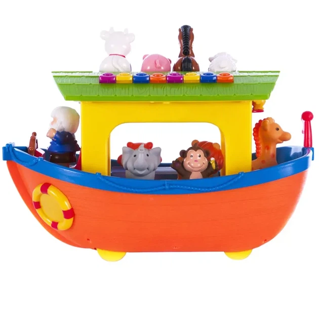 Игровой набор Kiddi Smart Ковчег Ноя украинский язык (063404) - Фото 2 Игровой набор Kiddi Smart Ковчег Ноя украинский язык (063404) - изображение 2