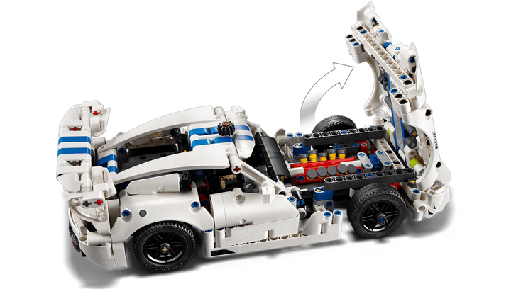 Конструктор Lego Спортивний Автомобіль Dodge Viper GTS-R Technic 42234 - изображение 8