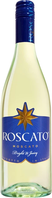 Вино ігристе Roscato Moscato бiле солодке 0.75 л (086785213002) - Фото 1 Вино ігристе Roscato Moscato бiле солодке 0.75 л (086785213002) - зображення 1