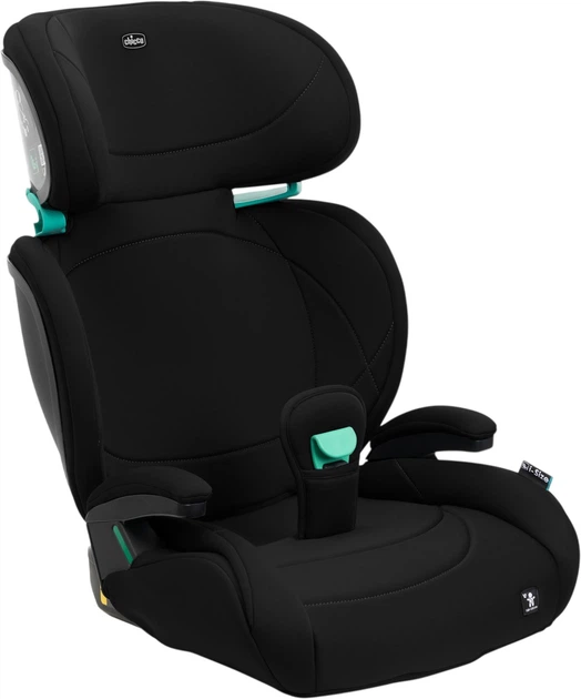Автокресло Chicco Quizy Lite I-Size Pure Black 100-150 см (8058664190799) - изображение 2