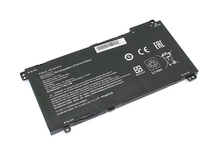Аккумуляторная батарея для ноутбука HP ProBook x360 440 G1 (RU03XL) ( 173430 ) - Фото 1 Аккумуляторная батарея для ноутбука HP ProBook x360 440 G1 (RU03XL) ( 173430 ) - изображение 1