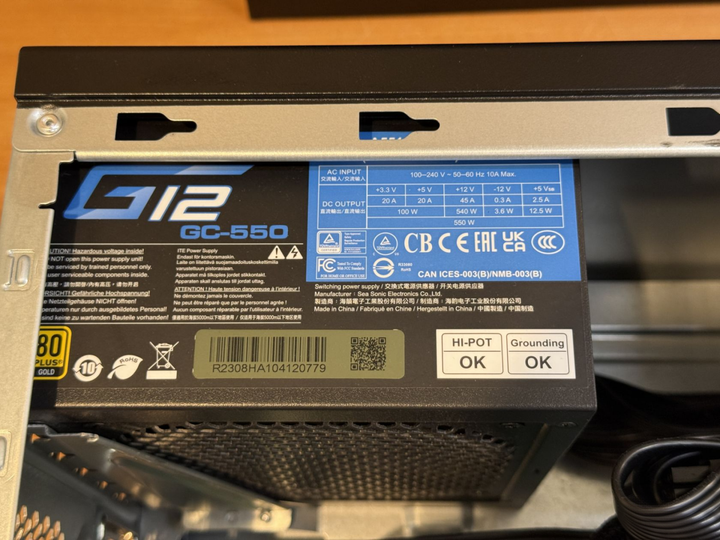 Комп'ютер Bluechip Tower / Intel Core i7-8700 (6 (12) ядра по 3.2 - 4.6 GHz) / 16 GB DDR4 / NO HDD / Intel UHD Graphics 630 б/в + Подарок Кабель живлення + дротова миша - зображення 6
