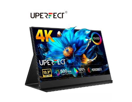 Монітор портативний UPERFECT 13.3'' 4K Ультратонкий портативний другий екран Зовнішній дисплей додатковий - Фото 10 Монітор портативний UPERFECT 13.3'' 4K Ультратонкий портативний другий екран Зовнішній дисплей додатковий - зображення 10
