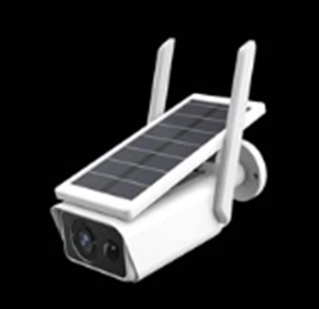 Вулична WiFi камера відеоспостереження Q2 ICSEE Бездротова неповоротна 3MP FHD камера з сонячною панеллю та акумуляторами 18650 IP камера для безпеки з додатком ICSEE - зображення 2