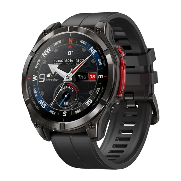 Смарт-годинник Zeblaze Stratos 4 Pro Black (6980064920015) - зображення 2