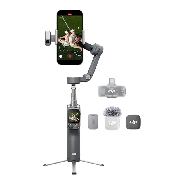 Стабілізатор DJI Osmo Mobile 8P Creator Combo (CP.OS.00000575.01) - Фото 4 Стабілізатор DJI Osmo Mobile 8P Creator Combo (CP.OS.00000575.01) - зображення 4
