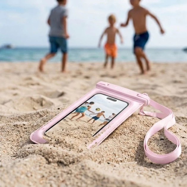Чехол Tech-Protect UWC7 Universal Waterproof Floating Case 6.9 inch Pink (5906302323951) - изображение 8