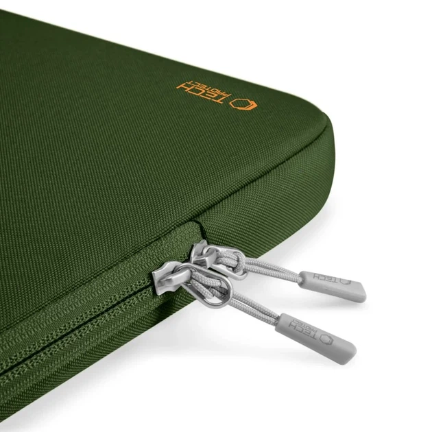 Чехол для ноутбука Tech-Protect Defender 13-14" Army Green (5906302330706) - изображение 7