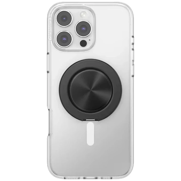 Держатель PopSockets Aluminum Radial Black (807693) - изображение 4