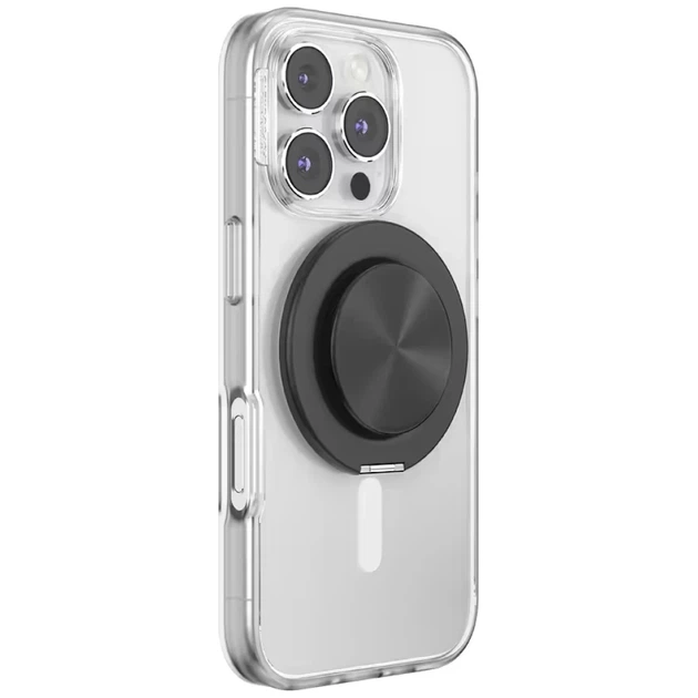 Держатель PopSockets Aluminum Radial Black (807693) - изображение 7