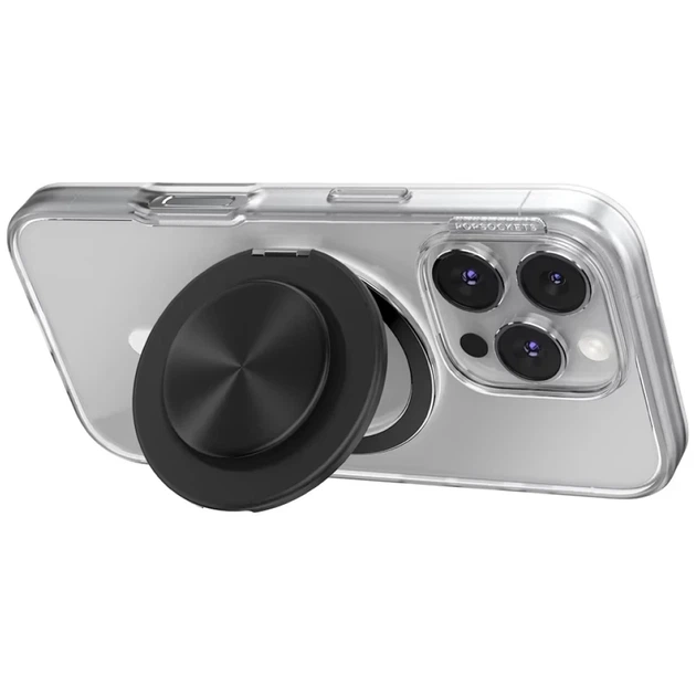 Держатель PopSockets Aluminum Radial Black (807693) - изображение 11