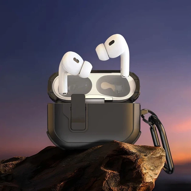 Чехол DUX DUCIS PECP для AirPods 4 Black (6971824160543) - изображение 3