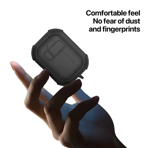 Чехол DUX DUCIS PECP для AirPods 4 Black (6971824160543) - изображение 8