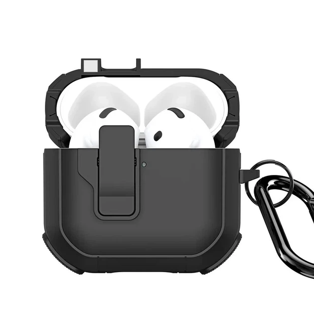 Чехол DUX DUCIS PECP для AirPods 4 Black (6971824160543) - изображение 10