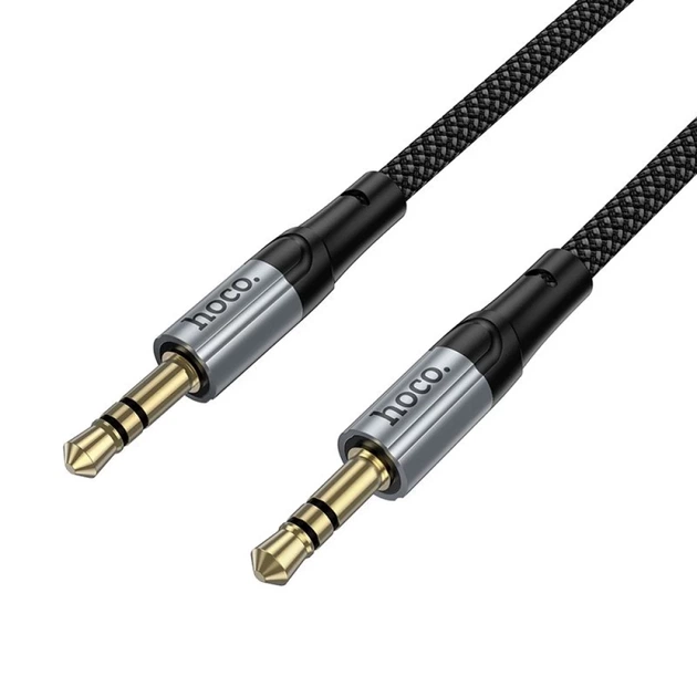 Кабель AUX Hoco UPA33 Jack 3.5 mm 1.5 м Black (6942007663793) - Фото 4 Кабель AUX Hoco UPA33 Jack 3.5 mm 1.5 м Black (6942007663793) - изображение 4