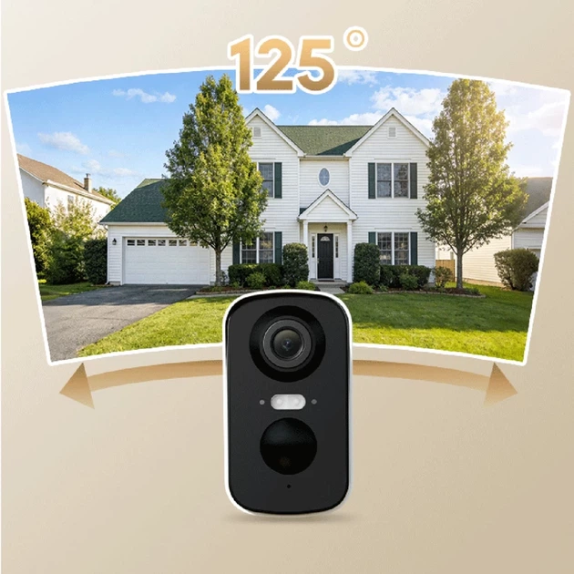 Камера наружная Dreame Navo Care SE 1 Outcam с солнечной панелью White (6978950510129) - изображение 9