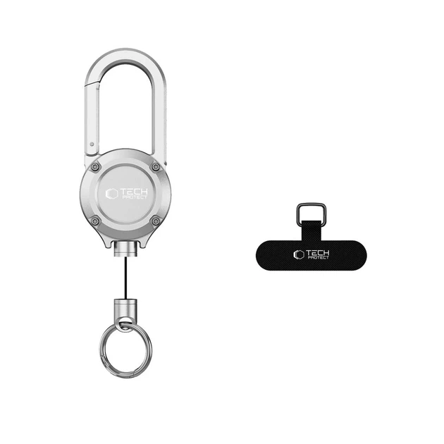 Автодержатель Tech-Protect ATH02 UrbanLoop Anti-Theft Silver (5906302324484) - Фото 1 Автодержатель Tech-Protect ATH02 UrbanLoop Anti-Theft Silver (5906302324484) - изображение 1