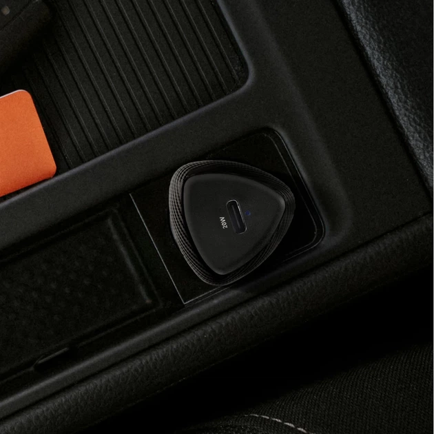 Автомобильное зарядное устройство Forcell F-Energy Carbon USB C QC3.0 PD 3A 20W + кабель USB C to Lightning Black (5903396209536) - изображение 8
